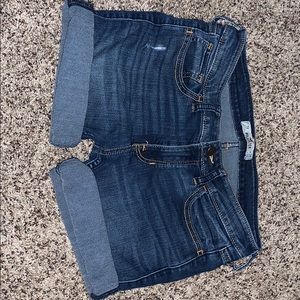 Denim shorts (hollister)